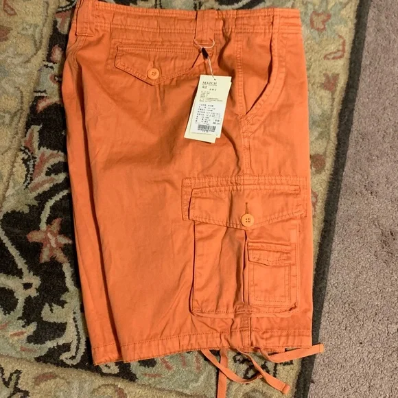 NWT sz 40 Match Matchstick Cargo Shorts - Picture 1 of 12